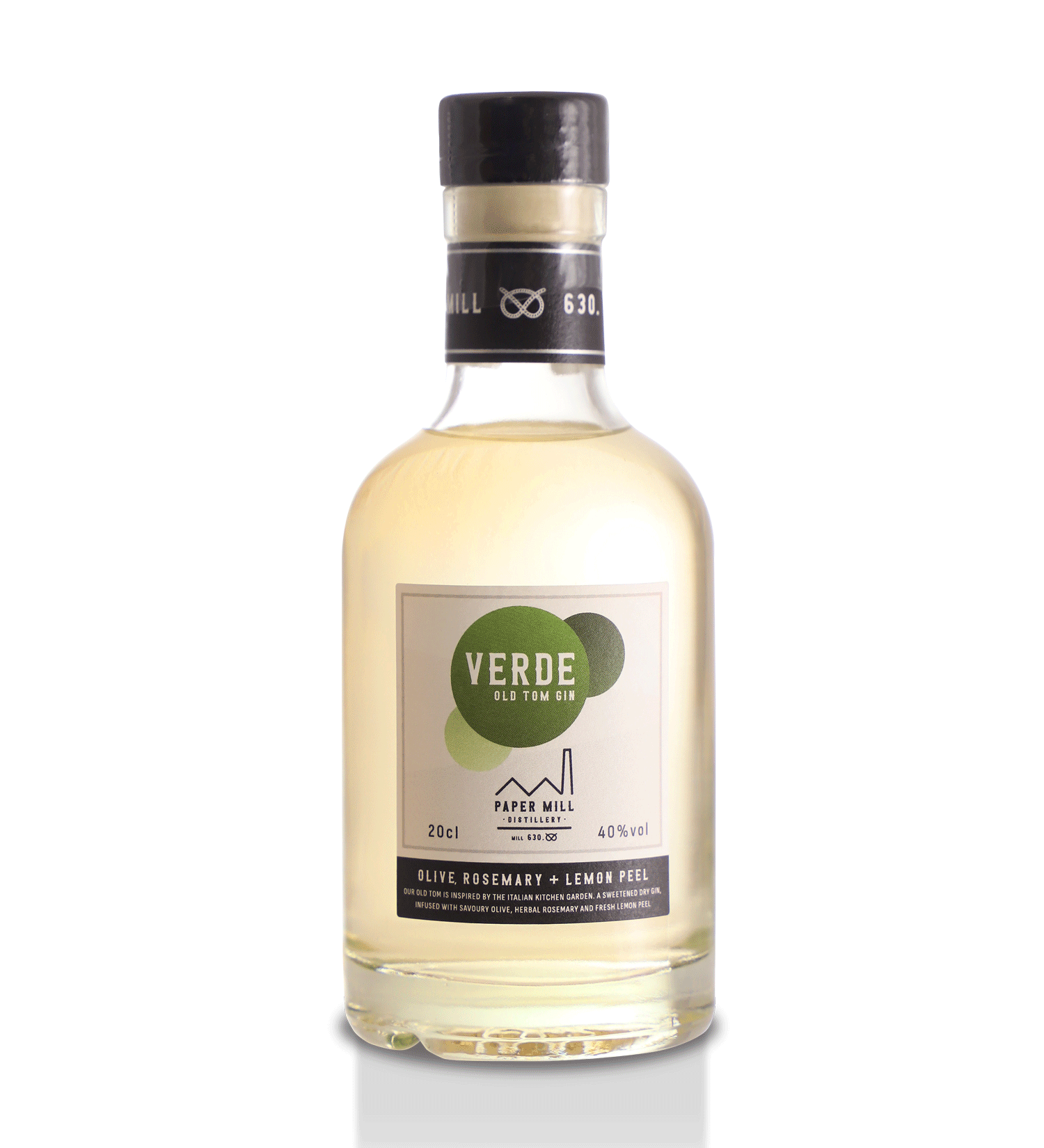 Paper Mill Distillery Verde Gin 20cl Buy From Corkes Beer